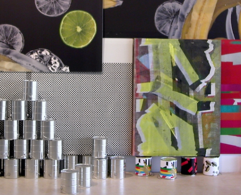 Wade Guyton and Kelley Walker, untitled, 2008, part of The John and Sara Shlesinger Collection